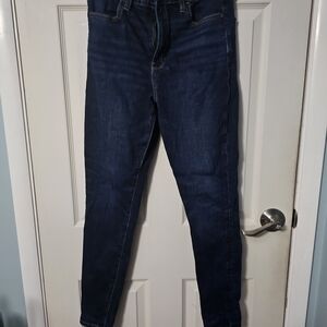 American Eagle Outfitters High Rise Jeans - Dark Blue